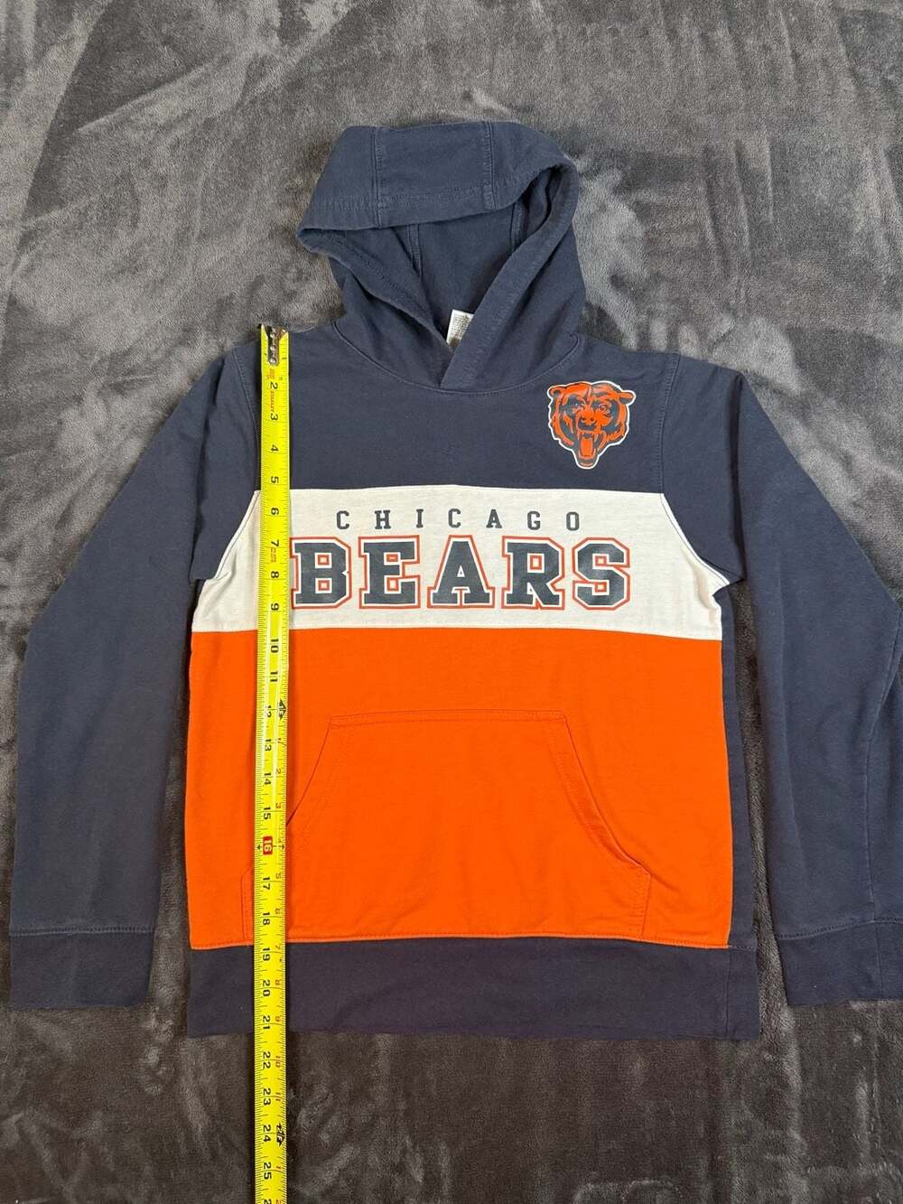Kids NFL Team Apparel Chicago Bears Hoodie Size M 8/10 Youth#135